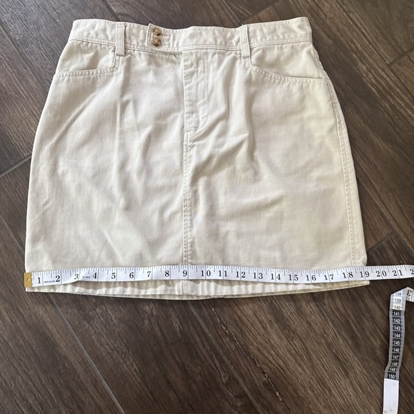 Polo Ralph Lauren Mini Skirt Womens 6 Khaki - Picture 6 of 11